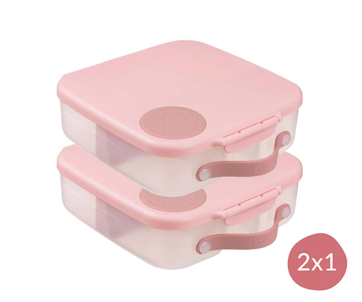 Pack 2x1 Lunch Box avec Gel Réfrigérant Blush Crush